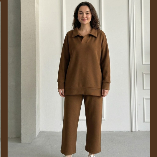 Casual Premium Quality Winter 2-Pcs Tracksuit. CWTS-40