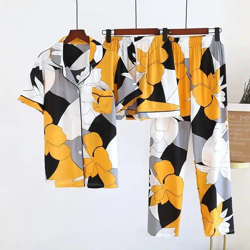 3 Piece Printed SummerSuit