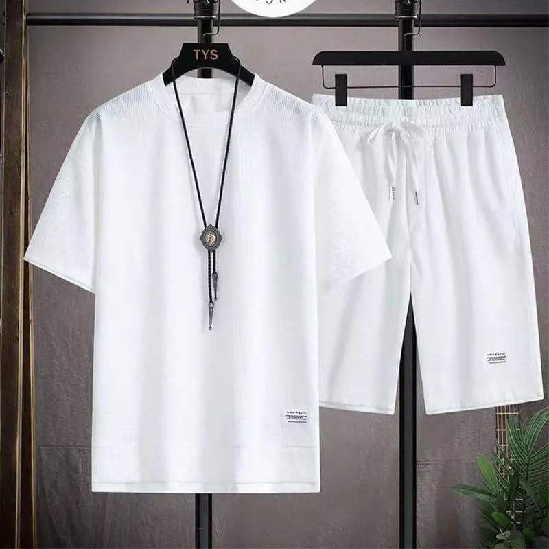 Short Sleeve Round Neck SummerSuit
