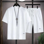 Short Sleeve Round Neck SummerSuit