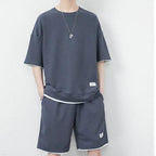 Short Sleeve Round Neck SummerSuit