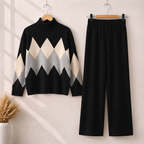 Diamond Premium Quality Winter 2-Pcs Co-Ord Set. CWTS-27