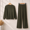 Rib Premium Quality Winter 2-Pcs Tracksuit. CWTS-36