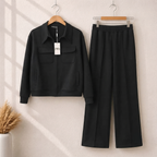 6 Pocket Style Premium Quality Winter 2-Pcs Tracksuit. CWTS-37