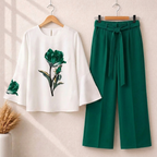 Trendy Floral Summer Co-Ord 2 Piece
