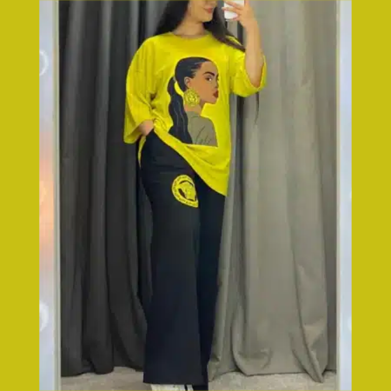 Women Drop Shoulder Summer Suit.