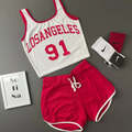 Los Angeles 91 Women’s printed Shorts & Top
