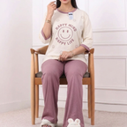 Happy Life Style Western 2-Pcs Summer Tracksuit For Her MWTS-32