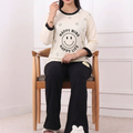Happy Life Style Western 2-Pcs Summer Tracksuit For Her MWTS-32