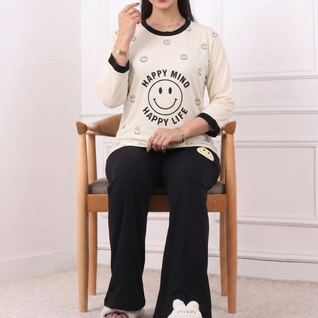 Happy Life Style Western 2-Pcs Summer Tracksuit For Her MWTS-32