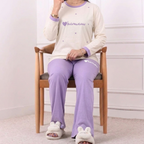 Heart Style Western 2-Pcs Summer Tracksuit For Her MWTS-33