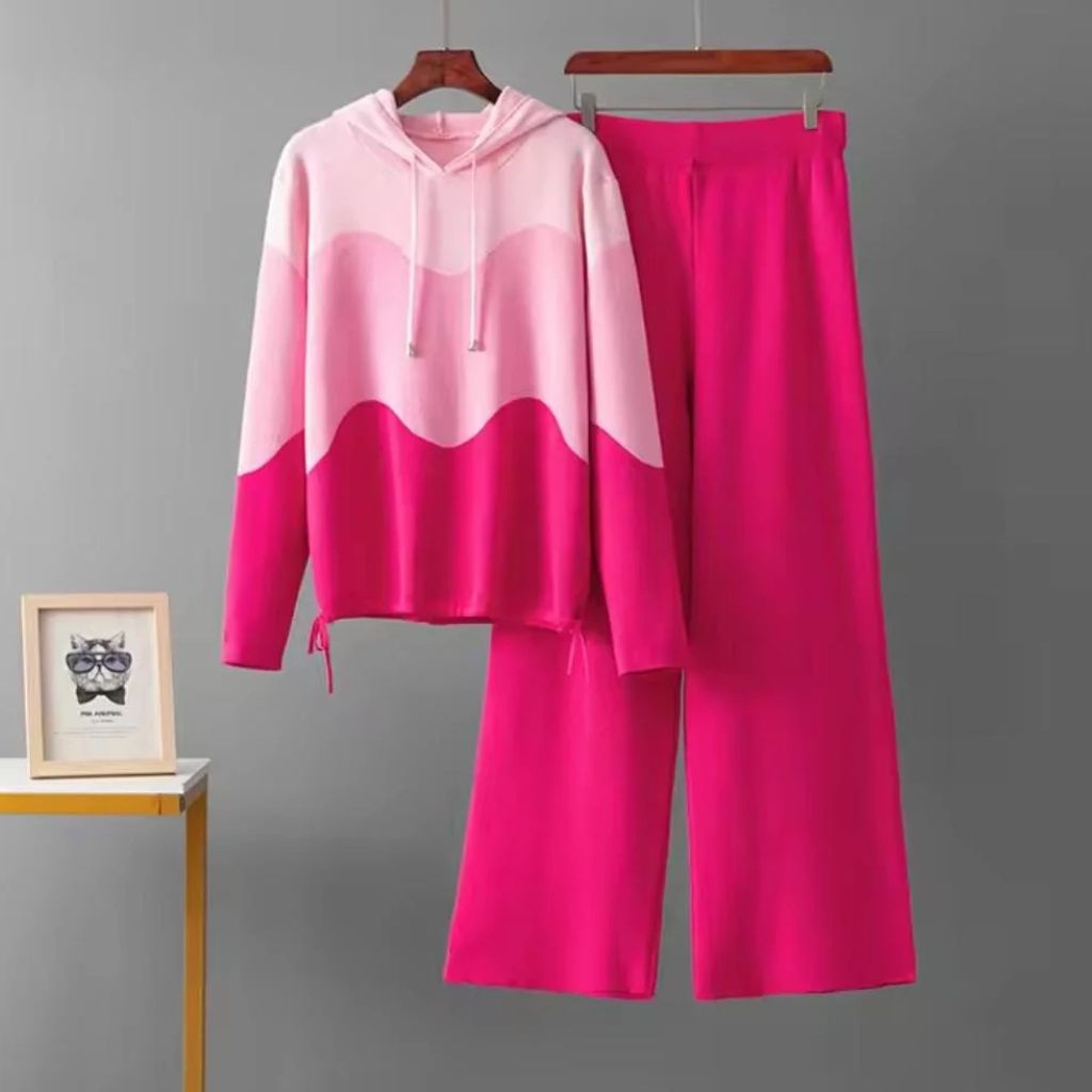Wave Premium Quality Winter 2-Pcs Co-Ord Set. CWTS-28