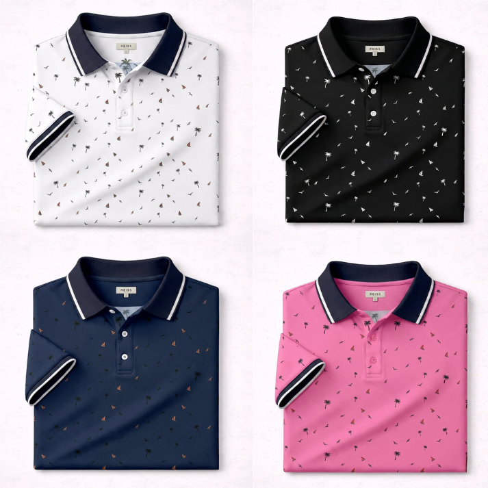 Men'S Casual Polo Shirt 02