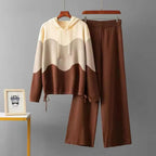 Wave Premium Quality Winter 2-Pcs Co-Ord Set. CWTS-28