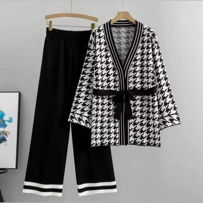 Belt Style Premium Quality Winter 2-Pcs Co-Ord Set. CWTS-34