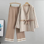Belt Style Premium Quality Winter 2-Pcs Co-Ord Set. CWTS-34