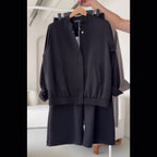4 Pocket Style Premium Quality Winter 2-Pcs Tracksuit. CWTS-38