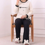 Heart Style Western 2-Pcs Summer Tracksuit For Her MWTS-33