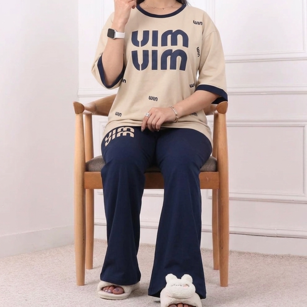 UIM Style Western 2-Pcs Summer Tracksuit For Her MWTS-36