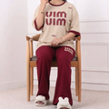 UIM Style Western 2-Pcs Summer Tracksuit For Her MWTS-36