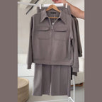 6 Pocket Style Premium Quality Winter 2-Pcs Tracksuit. CWTS-37