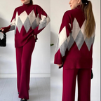 Diamond Premium Quality Winter 2-Pcs Co-Ord Set. CWTS-27