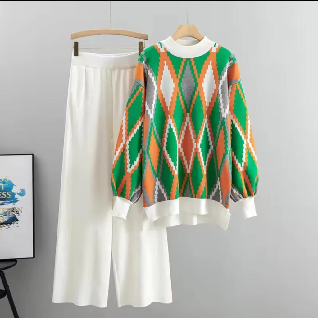 Zigzak Premium Quality Winter 2-Pcs Co-Ord Set. CWTS-26