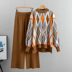 Zigzak Premium Quality Winter 2-Pcs Co-Ord Set. CWTS-26