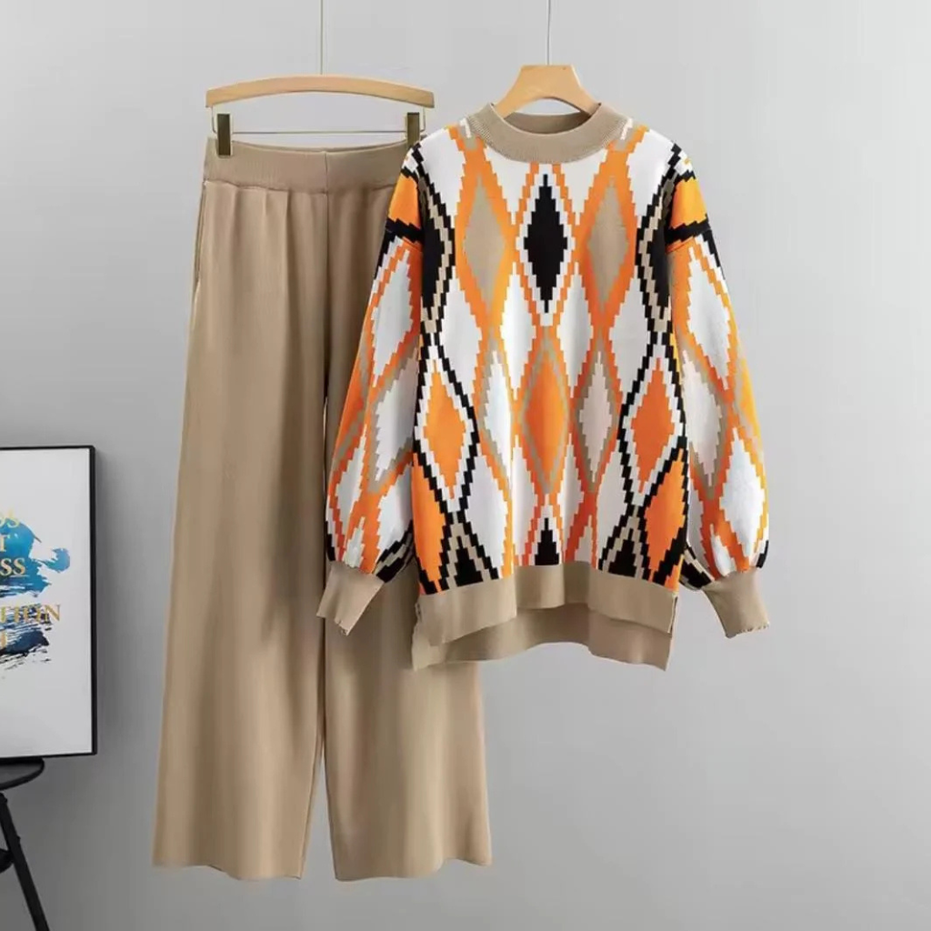 Zigzak Premium Quality Winter 2-Pcs Co-Ord Set. CWTS-26