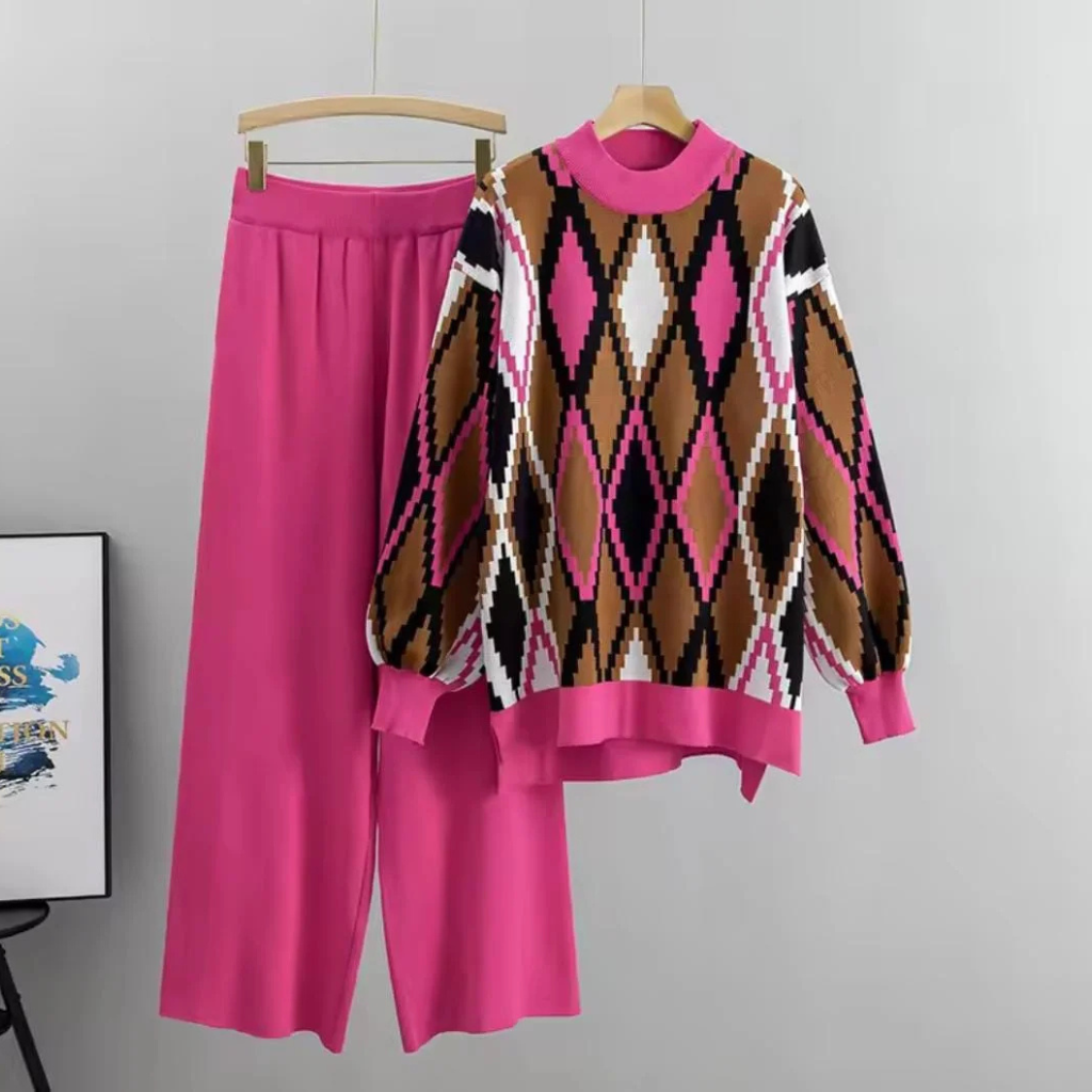 Zigzak Premium Quality Winter 2-Pcs Co-Ord Set. CWTS-26
