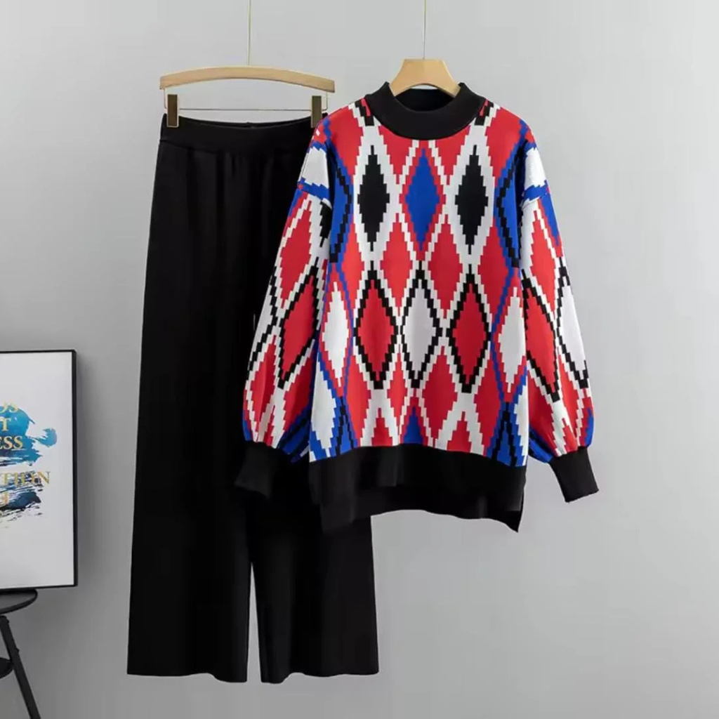 Zigzak Premium Quality Winter 2-Pcs Co-Ord Set. CWTS-26
