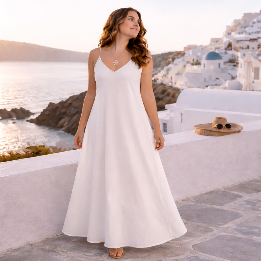FlowBack Maxi Dress