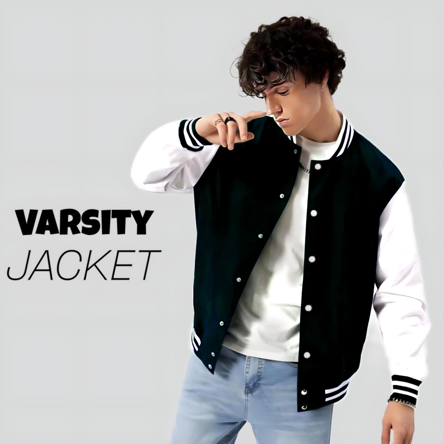 Trending Varsity Polo jacket