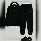 Pullover Hoodie Style Premium Quality Winter 2-Pcs Tracksuit. CWTS-31