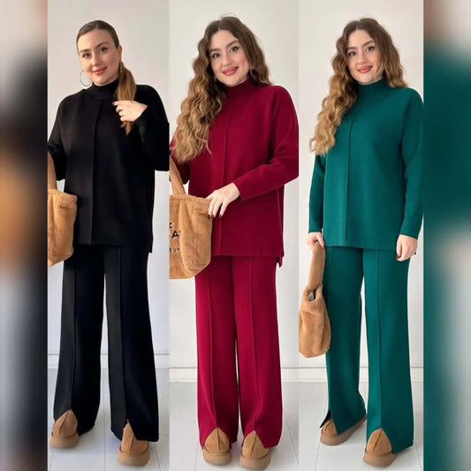 Signature Premium Quality Winter 2-Pcs Co-Ord Set. CWTS-25