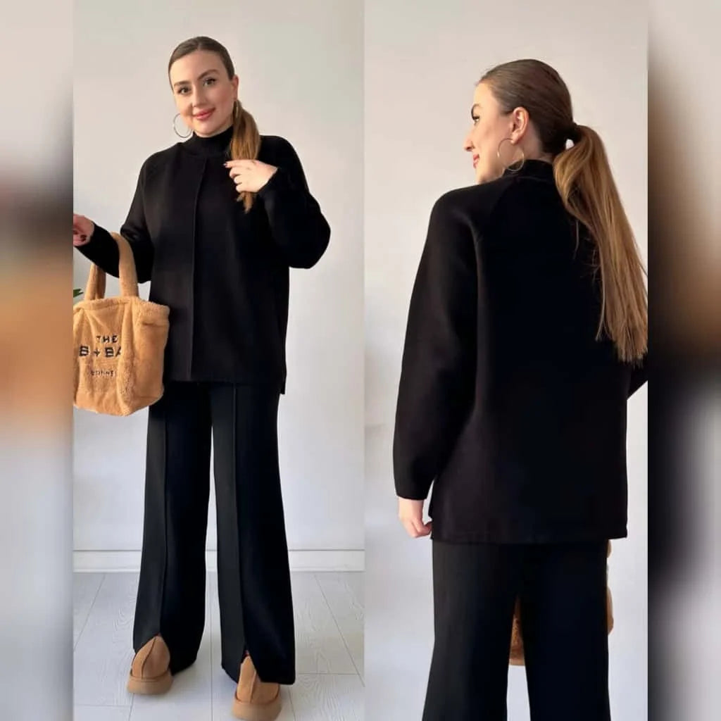 Signature Premium Quality Winter 2-Pcs Co-Ord Set. CWTS-25