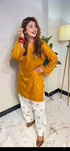 Trendy Embroidery 2piece MWTS-40