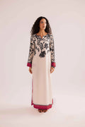 Monochrome Rose Kaftan MWTS-41