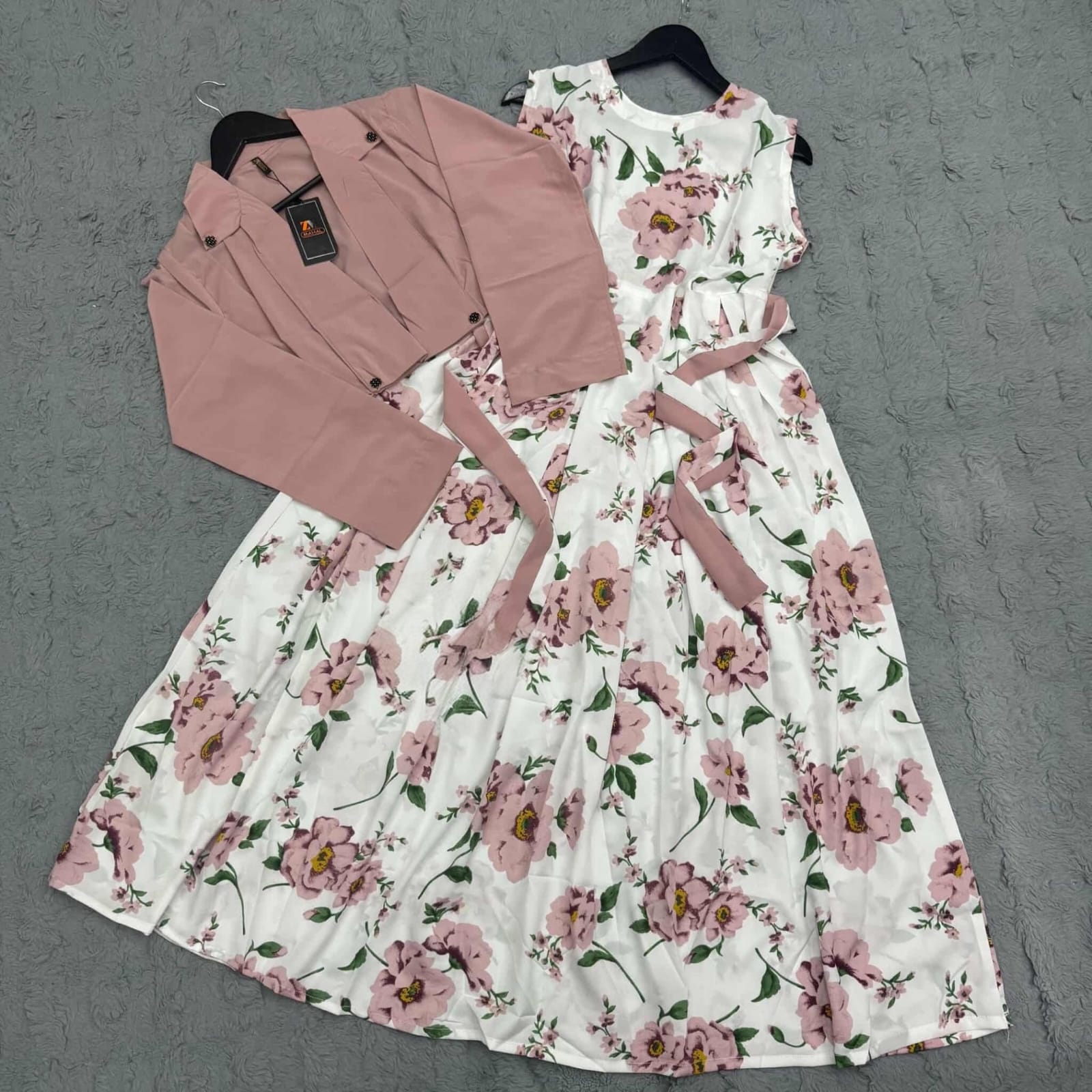 Rose Garden Koti Maxi Dress – 2 Piece Set