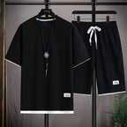 Short Sleeve Round Neck SummerSuit