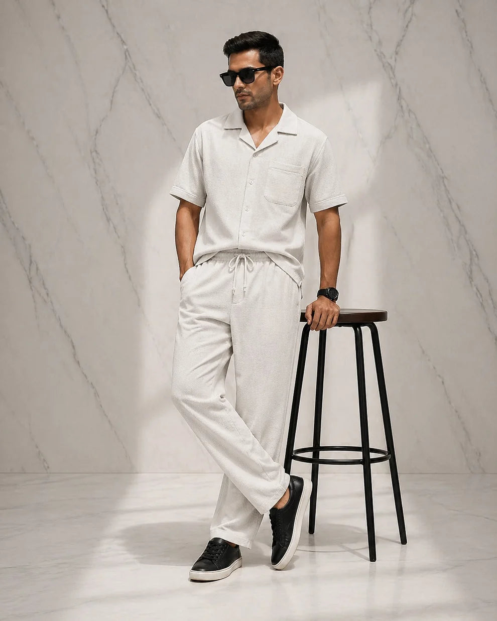 MEN’S ESSENTIALS CO-ORD SET CLEAN LUXURY FIT