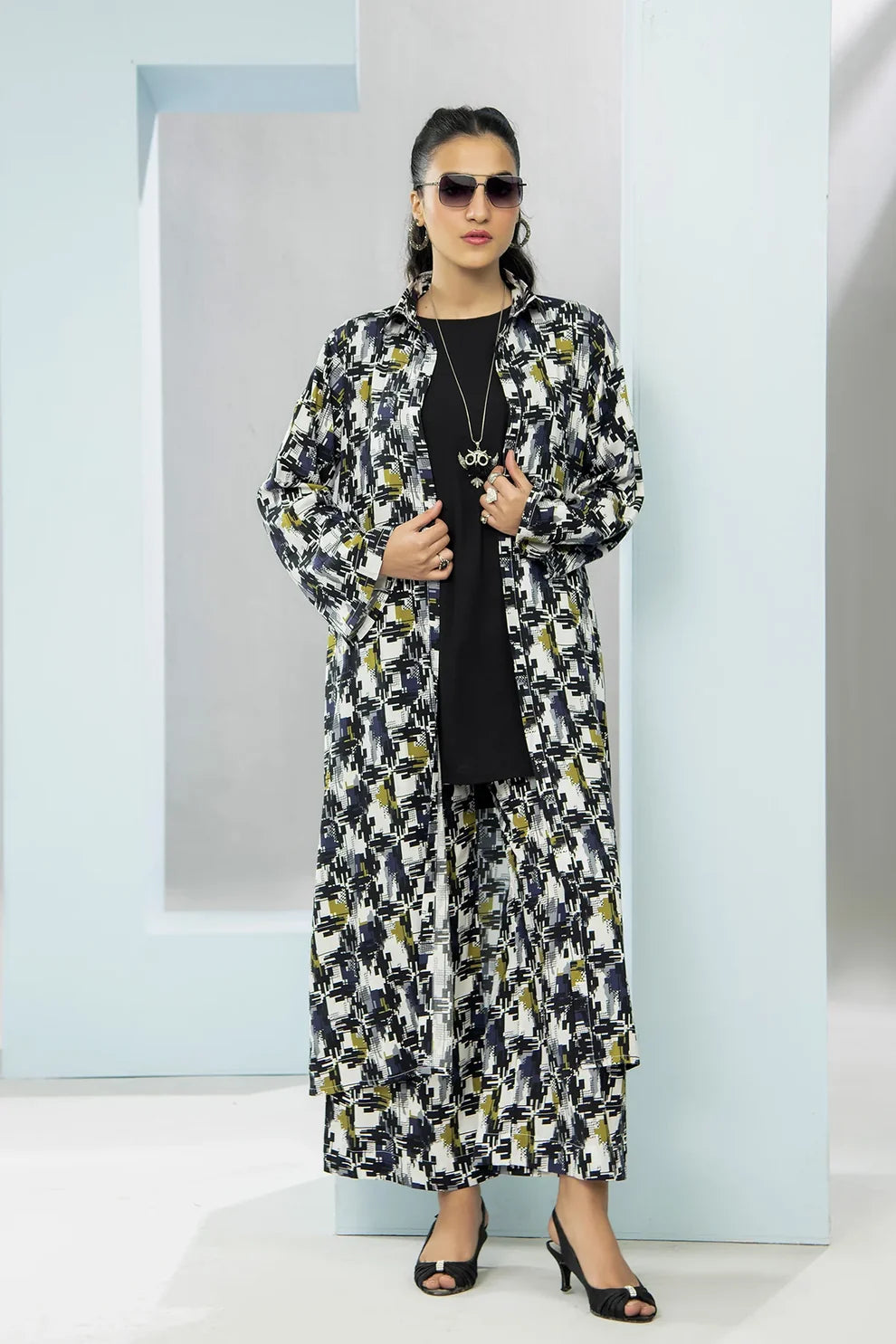 Comfort Floral Shrug 3 Piece