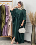 Comfort Long Silk Kaftan.